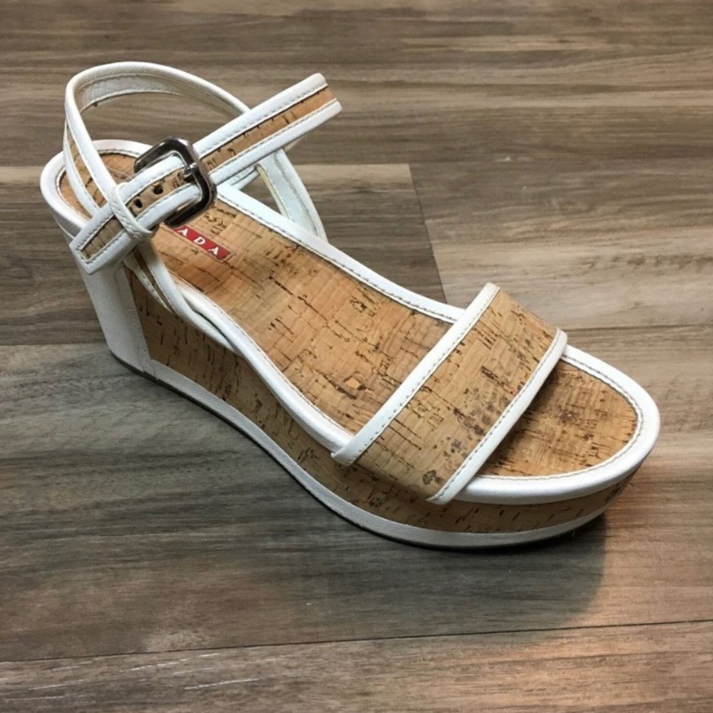 Prada Strap Sandals 37.5